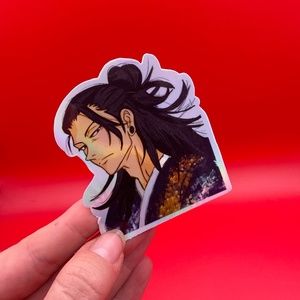 Geto Suguru Jujutsu Kaisen Holographic sticker 3 x 2